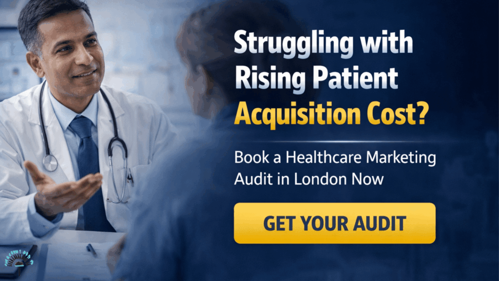 “Healthcare digital marketing UK conversion optimisation process”