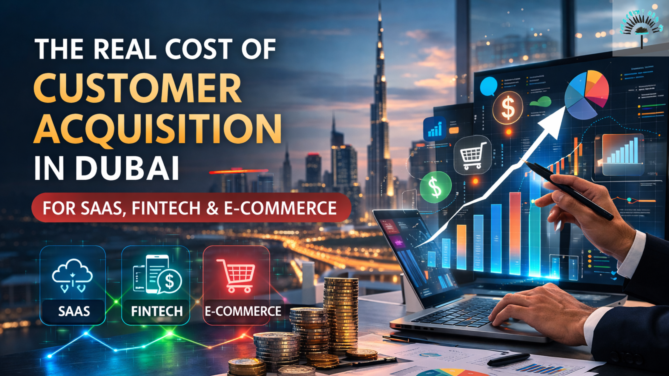 CAC in Dubai comparison chart by industry