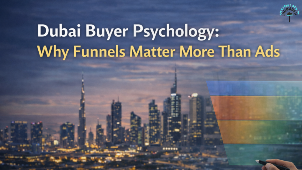 Dubai buyer psychology funnel framework diagram