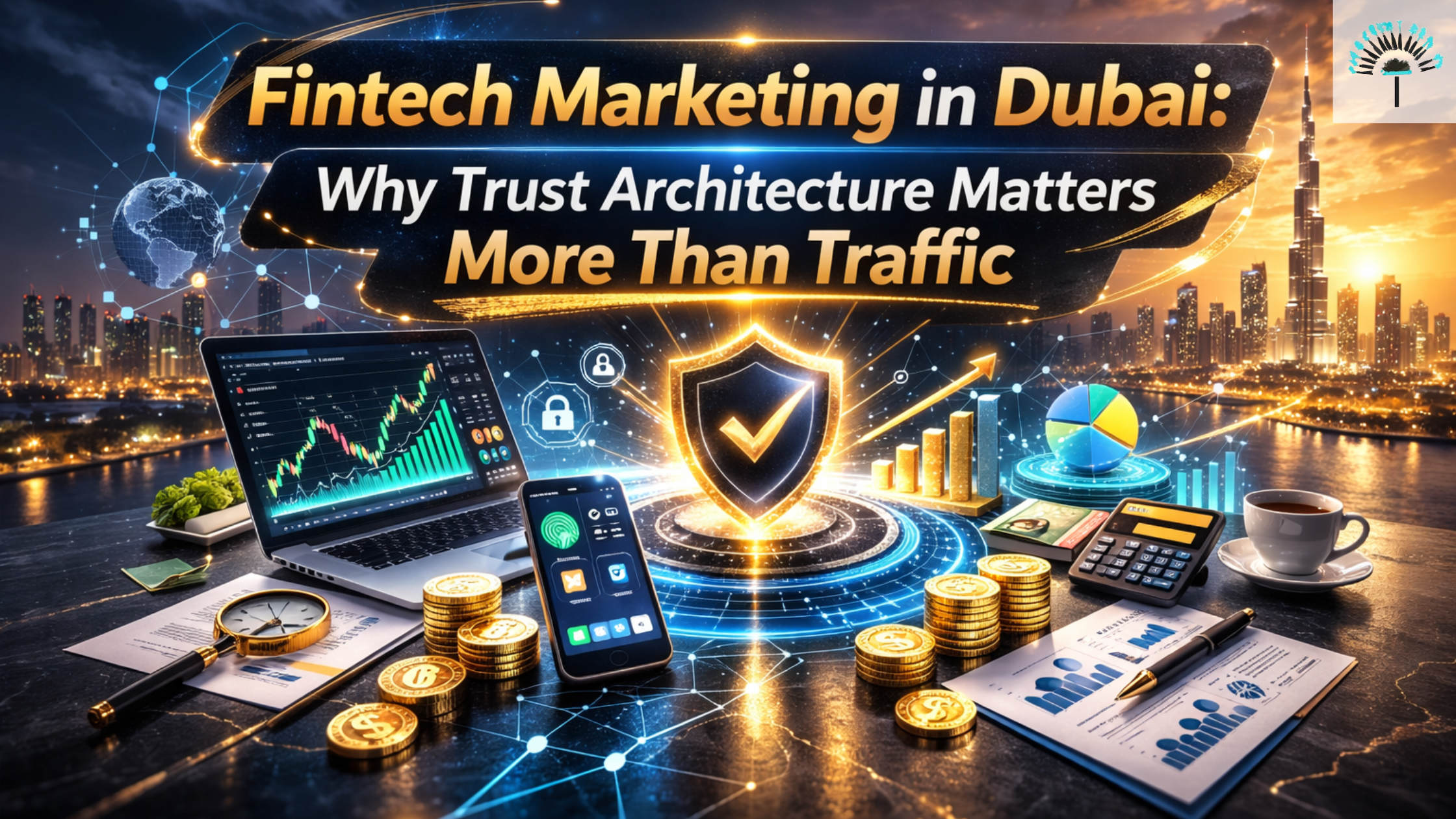 fintech marketing in Dubai trust architecture funnel