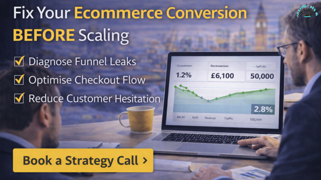Improve e-commerce conversion rate in the UK mobile optimization